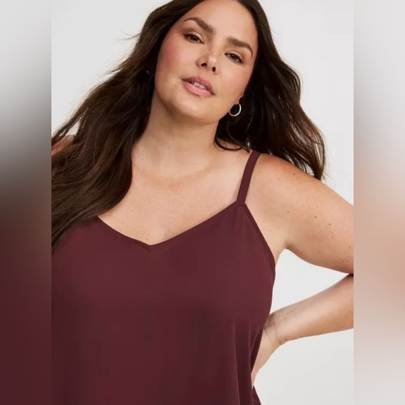 Torrid Sophie Georgette Women's Sassafras Swing Cami Top 3X NWT - Picture 3 of 6